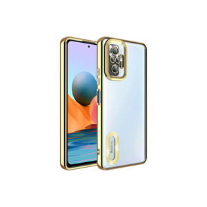 Funda de Silicona ASMA Omega para Xiaomi Redmi Note 10 Pro, Color Dorado Premium, con Protección de Cámara y Visualización del Logotipo - Product Image 1