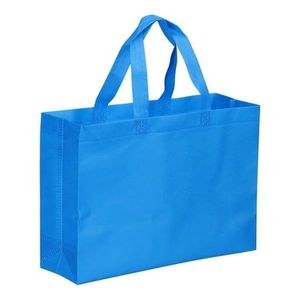 Unique <strong>Bargains</strong> Reusable <strong>Gift</strong> <strong>Bags</strong> Horizontal Style Grocery Tote <strong>Bag</strong> for Travel Storage Sky Blue