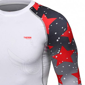 เสื้อรัชการ์ดแขนยาวสำหรับผู้ชายชุดรัชการ์ดกีฬาแบบสั่งทำ - Product Image 4