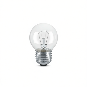 15W E27 Clear Spherical Incandescent <b>Bulb</b> - Product Image 2