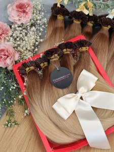 Superventas 2025 alta calidad 100% extensiones de cabello humano virgen vietnamita punta plana cutícula completa precio al por mayor - Product Image 2