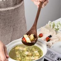 Ustensile de cuisine en bois de noyer foncé pratique pour la cuisine ustensiles en bois de haute qualité pour la maison Restaurant du Vietnam