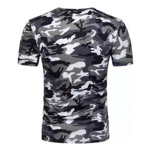 Fournisseur d'usine direct T-shirts pour hommes Personnaliser le matériel et le logo Séchage rapide Qualité professionnelle Respirant T-shirts d'été - Product Image 5