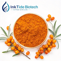 Extrait de fruit d'argousier en poudre 10:1 20:1 Hippophae Rhamnoides Flavonoïdes Ink Tide Biotech