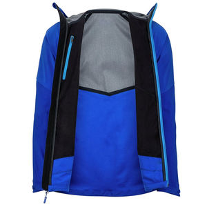 Chaqueta Softshell personalizada para hombre de otoño e invierno de 2025 a 26, abrigo impermeable transpirable a prueba de viento con capucha de piel de oveja, nuevo diseño - Product Image 6