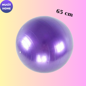 Pelota de Pilates Acanalada de 65 cm con Bomba - Pelota de Equilibrio para Yoga y Ejercicio Físico - Product Image 2