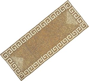 Christmas Decorative and Leaves Design Beaded <b>Runner</b> Placemat <b>Dining</b> <b>Table</b> Fancy Mat Handmade Decorative <b>Runners</b> for Wedding - Product Image 1