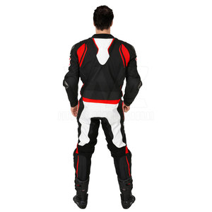 ชุดแข่งมอเตอร์ไซค์น้ำหนักเบาออกแบบได้ตามต้องการชุดหนังมอเตอร์ไซค์ - Product Image 2