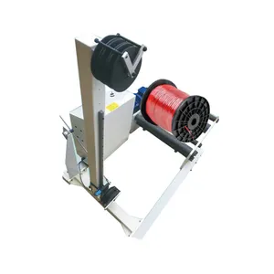 Loading Weight Automatic Bobbin Cable Winder Wire Rewinding And Coiling Machine