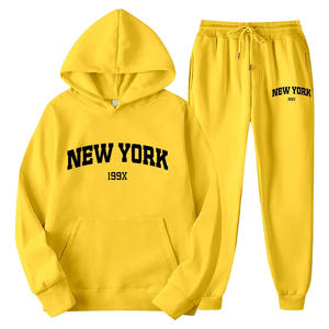 Conjuntos de Jogger unisex más vendidos para hombres y mujeres, cómodos y de moda para todas las edades para uso en exteriores con cuello con capucha - Product Image 5