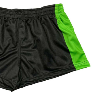High Quality <b>Polyester</b> Rugby Footy <b>Shorts</b> Printed Breathable Zipper Pocket Casual Solid Design Digital Customizable Logo - Product Image 4