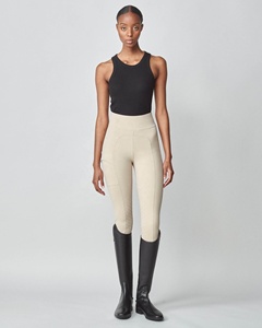 Pantalones de equitación de lujo para mujer, de alta calidad, nuevo diseño, 4 colores, nailon, asiento completo, estampado de silicona, pantalones de montar para mujer - Product Image 6