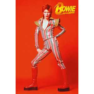 Affiche glamour de David Bowie sur toile, art mural encadré noir - Product Image 3