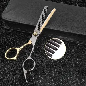Ciseaux de coiffeur Kit de ciseaux de cheveux de 6 pouces pour salon Ciseaux de coiffeur et de coiffeur de bonne qualité - Product Image 4