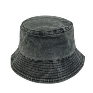 Professional Made Genuine Unisex Formal <b>Denim</b> Bucket <b>Hat</b> Wholesale Hot Selling High Quality Light Weight Custom Logo Sun - Product Image 5