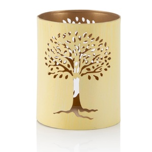 Porte-lampe T personnalisable avec corps en métal gaufré de bonne qualité Tailles carrées 4x6.5 pouces pour Noël - Product Image 6