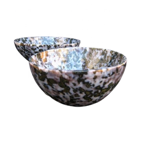 Matériau de pierres précieuses de haute qualité Gabbro Jasper Bowl Produit Type de bol en pierre naturelle Bol en cristal de pierres précieuses pour la décoration - Product Image 1