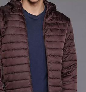 แจ็คเก็ตพัฟเฟอร์ผู้ชายยอดนิยมสำหรับฤดูหนาว สวมใส่สบายๆ สำหรับกิจกรรมกลางแจ้ง ความหนาปานกลาง ผ้าแคนวาส คอตั้ง กันน้ำ ปรับแต่งได้ - Product Image 2