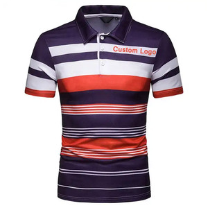 2025สินค้ามาใหม่เสื้อยืดโปโลสำหรับผู้ชายทำจากผ้าฝ้ายระบายอากาศได้ดีชุดลำลองราคาขายดี - Product Image 5