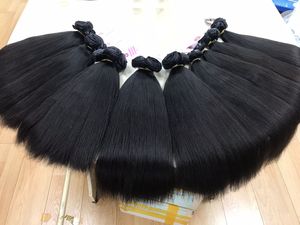Clip sans couture dans l'extension de faisceau de cheveux humains 100% brut vietnamien Remy naturel vendeur prix de gros - Product Image 4