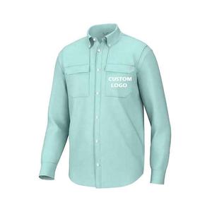 Camisa de Pesca Ligera de Manga Larga, 100% Poliéster, Resistente al Viento, Protección Solar UPF 50, Secado Rápido, Sublimada - Product Image 2