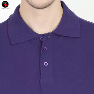 Ropa Casual de Calle 2026, Camisa de Golf para Hombre de Alta Calidad, 100% Poliéster, OEM ODM, Color Sólido, Antiarrugas, Tallas Personalizables - Product Image 6