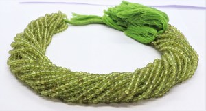 Bola redonda facetada de peridoto verde Natural, cuentas de piedras preciosas, cuentas de piedra sueltas para DIY, pulsera, collar, suministro de fabricación de joyas - Product Image 6