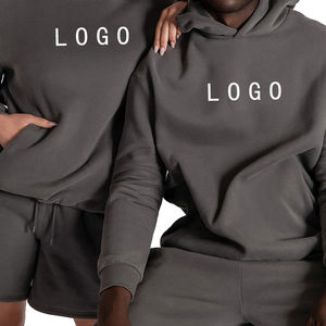 Nueva Llegada Conjunto de Sudadera con Capucha y Pantalones Deportivos Personalizados para Hombre, Talla Grande, Unisex, 50% Algodón, 50% Poliéster, Felpa, Estampado, Informal, para Gimnasio - Product Image 6