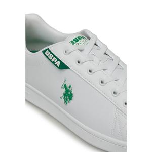 A101501684 101501684 Costa 4Fx U.S. Polo Assn. Scarpe sportive uomo bianco/verde - Product Image 3