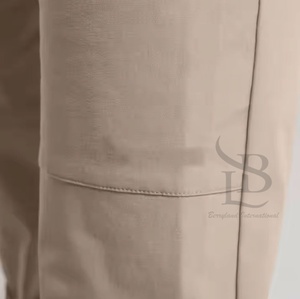 Pantalones Cargo de alta calidad para hombre, cómodos trajes casuales de tela de secado rápido para viajes de Camping, patrón recto, cintura media plana - Product Image 2