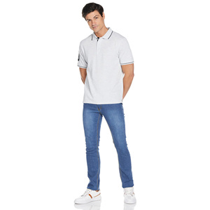 2025 Top Grade été saison 100% coton Logo personnalisé brodé hommes Designer polos à manches courtes décontracté hauts mode - Product Image 6
