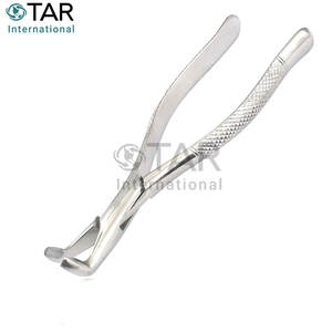 Fórceps de extracción de raíz #222 Molares inferiores Fórceps de extracción dental Premium universales Instrumentos médicos de dientes molares inferiores - Product Image 3