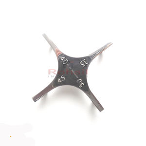 BOZEMAN-Soporte de aguja quirúrgico, herramienta de atado de suturas de 6 ', ángulo - Product Image 2