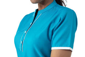 Vente en gros d'uniformes d'hôpital élégants, ensembles de blouses médicales, tissu jersey pour infirmières, personnalisable, combinaison de travail à manches courtes unisexe - Product Image 6