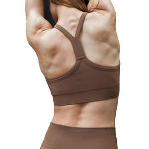 Soutien-gorge de sport pour femme de couleur unique Soutien-gorge de sport de haute qualité pour l'entraînement, le yoga, la course et l'utilisation quotidienne - Product Image 6