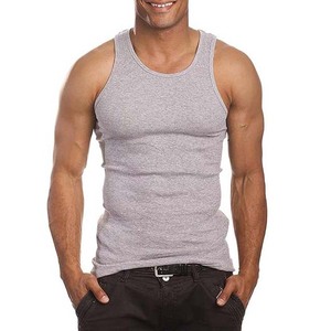 Débardeurs d'été en coton respirant de style urbain pour hommes, col rond, débardeur de fitness, chemise de musculation, taille plus, respirant - Product Image 5