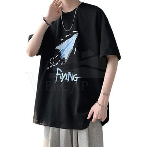 เสื้อยืดโอเวอร์ไซส์ผู้ชายสไตล์และดีไซน์ล่าสุดปี 2023 คุณภาพสูง ระบายอากาศได้ดี พิมพ์ลายดิจิทัล - Product Image 1