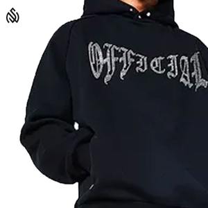 Fabricant de survêtements pour hommes à prix abordable, coupe ajustée, style unique, vêtements d'extérieur pour hommes, ensemble deux pièces avec strass, survêtements - Product Image 5