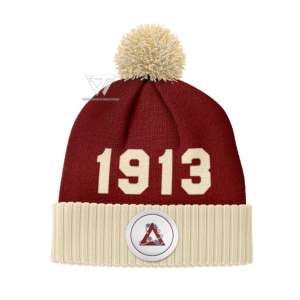 กำหนดเองกรีกเดลต้า | Sigma | theta sorority เสื้อผ้าถักเองแจ็คการ์ดอบอุ่นหมวกฤดูหนาวของกระจุกกระจิก - Product Image 1