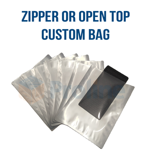 Blindaje antiestático Barrera de humedad impresa personalizada Bolsa ESD de plástico PE de aluminio para componentes sensibles de almacenamiento de placa de circuito - Product Image 6