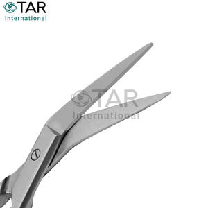 กรรไกรไอริส 4.50 นิ้ว แบบโค้ง มุมเฉียง ทำจากทังสเตนคาร์ไบด์ สำหรับผ่าตัด รุ่น TC Supercut ทนทาน คุณภาพระดับมืออาชีพ สำหรับแพทย์ - Product Image 5