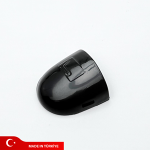 8200036412 Cache-poignée de porte en plastique POM avec serrure à clé, côté droit, noir, pour Megane Scenic Laguna Clio - Product Image 1
