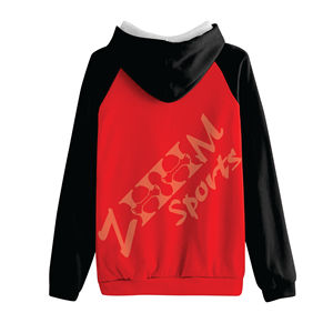 เสื้อฮู้ดโอเวอร์ไซส์สำหรับผู้หญิง, เสื้อสวมหัวแขนยาวโอเวอร์ไซส์ทันสมัยมีลายปักโลโก้ด้านหน้า - Product Image 2