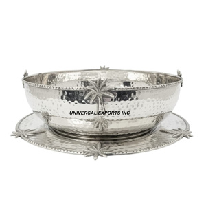 Bol à chocolat martelé finition or brillant, forme ronde, bol à bonbons de luxe, bol à chocolat décoratif de haute qualité pour la table - Product Image 6