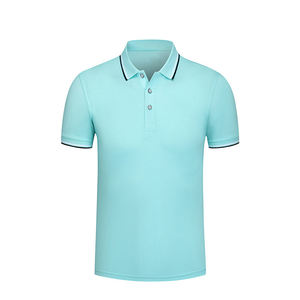 Polos de alta calidad, camiseta con logotipo estampado bordado personalizado, uniforme de negocios de algodón en blanco, polos de Golf para hombres - Product Image 4