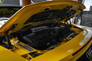 Audi R8 V10 Performance Spyder RWD 2023 d'occasion, 13 000 miles, V10 de 562 ch, jaune Vegas, non modifiée - Product Image 4