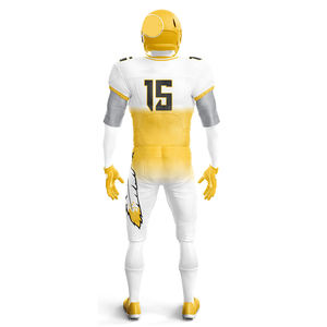 Ropa de entrenamiento y uniformes de fútbol americano personalizados para hombres Cómodo uniforme de fútbol americano estirable y elegante - Product Image 5