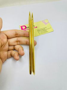 Dorlon Poussoir à cuticules en acier inoxydable à double extrémité 5.5 "Durable Ongles Orteils Polonais Eplucheur Personnalisable Durable - Product Image 3