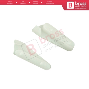 BSR29 2 Piezas Deslizador de Cortina de Techo Solar, Piezas de Techo Interior Suspendido Trasero para 3 E91 5 E61 X3 E83 X5 E53 E70 Cullinan RR31 54137155683 - Product Image 2