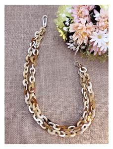 Collier de luxe en corne de buffle fait à la main, bijoux naturels et durables pour femmes, haute qualité - Product Image 6